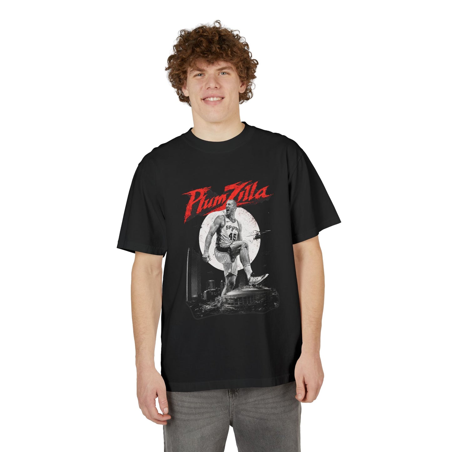 PlumZilla Basketball T‑Shirt