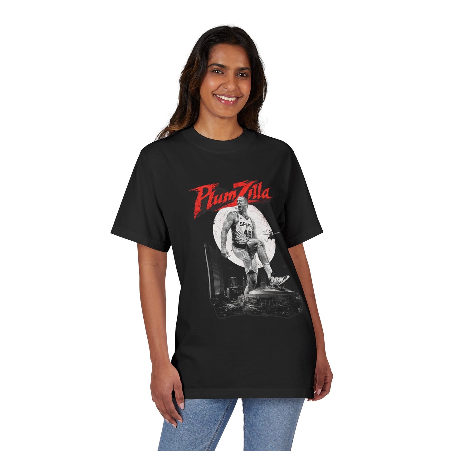 PlumZilla Basketball T‑Shirt
